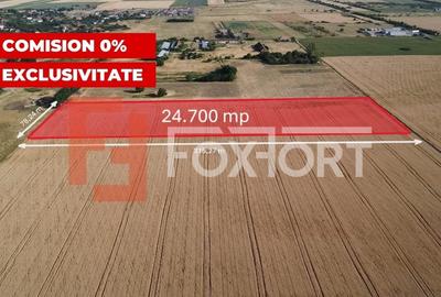 COMISION 0% Teren de vanzare intravilan de 24.700 mp - Padureni - 2