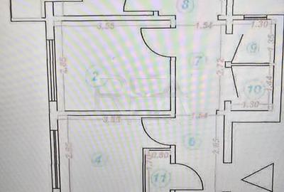 Apartament cu 3 camere decomandat, mobilat în Păcii - 12