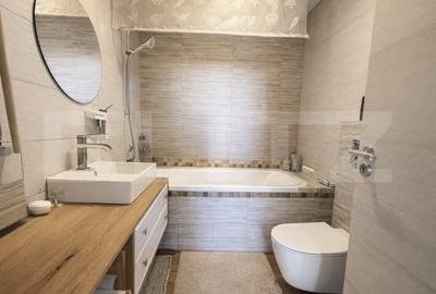 Penthouse cu 4 camere semidecomandat, mobilat în Andrei Mureșanu - 9