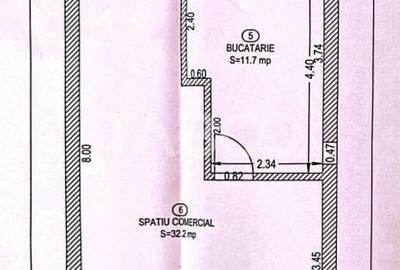 Spatiu comercial de vanzare 55 mp curte parcare zona Central din Sibiu - 9