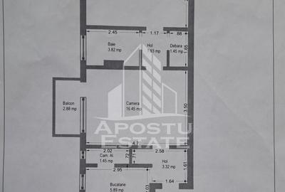 Apartament 2 camere, zona Tipografilor - 11