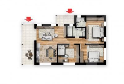 Case individuale 4 camere Trivale | zona Colina Verde - Magic | TVA inclus - 5