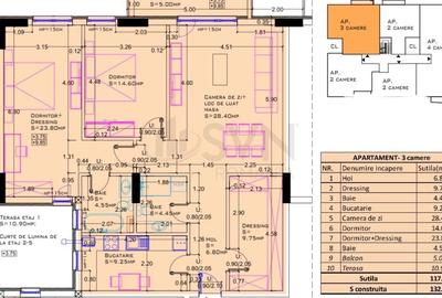 REA1020060 Apartament 3 camere de vanzare Aviatiei - 10