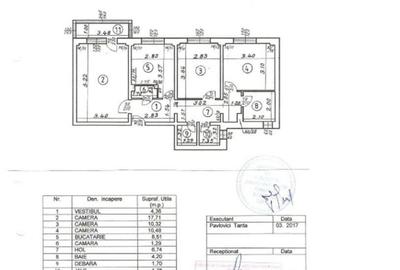 Apartament cu 3 camere decomandat în Tineretului - 4
