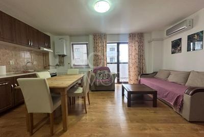 Apartament cu 2 camere semidecomandat, mobilat în Mihai Viteazul