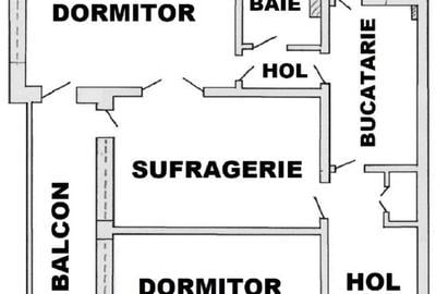 3 camere Domneasca - Gradina Publica, et.3/4, 2 balcoane, 88.43 mp - 9