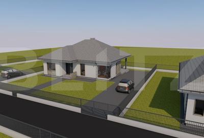 Casa Individuala de vanzare, 3 camere, 120 mp, zona Aerodrom