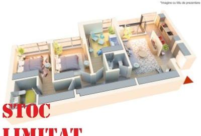 Apartament cu 4 camere semidecomandat în Străulești