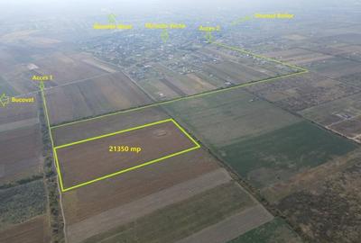 Teren Construcții intravilan de 21350 mp, în Moșnița Nouă