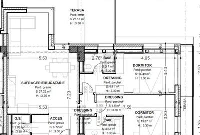 Apartament cu 3 camere decomandat în Central