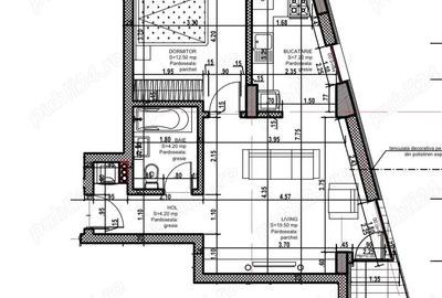 Metrou Orizont Apartament 2 camere 121700 euro Nou Gata Metrou Orizont Apartament 2 camere 121700 euro Nou Gata - 6