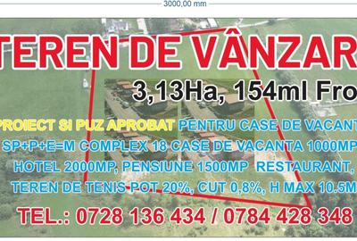 Dezvoltare turistica la Rasnov - teren pentru case de vacanta & hotel - 1