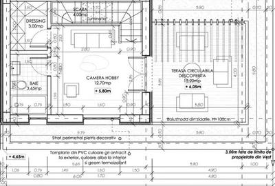 Casa Vila noua 3 dormitoare + birou / 4 bai / 16 min metrou 1 Dec 1918 - 25