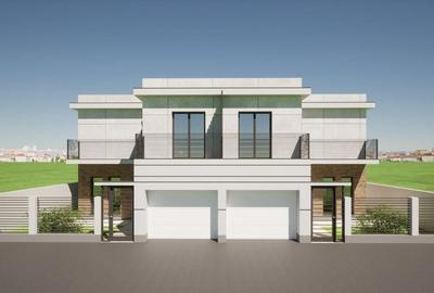 Casă duplex cu arhitectură modernă - 159 mp utili + 50 mp terase, 2 fronturi Casă duplex cu arhitectură modernă - 159 mp utili + 50 mp terase, 2 fronturi - 20