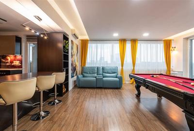 Penthouse cu 4 camere semidecomandat, mobilat în Aviației - 7