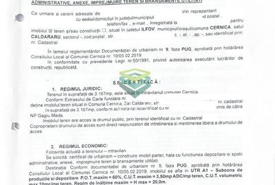 Teren Construcții intravilan de 4624 mp, în Cernica - 5
