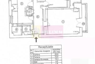 Apartament 3 camere in zona Unirii-Casa Poporului - 9