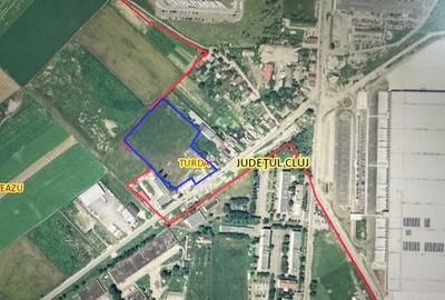 Teren intravilan 17.051 mp, Turda cu acces facil la autostrada
