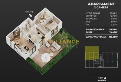 Apartament cu 2 camere decomandat în Central - 8