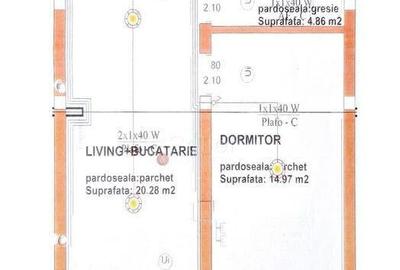 Apartament cu 2 camere semidecomandat, mobilat în Sânpetru - 7