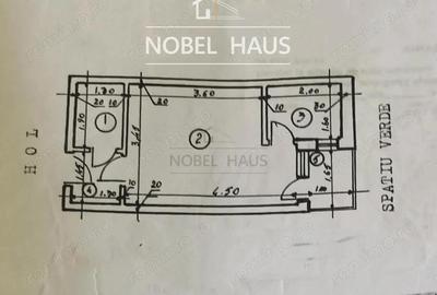 Garsoniera, etajul 3, str V. Parvan - 4