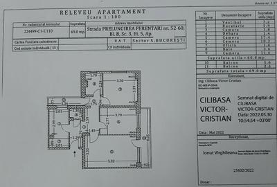 Apartament cu 3 camere decomandat în Giurgiului - 1