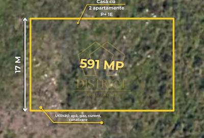 Teren Construcții intravilan de 591 mp, în Braytim - 1