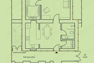 Apartament cu 3 camere decomandat în Medicină - 18