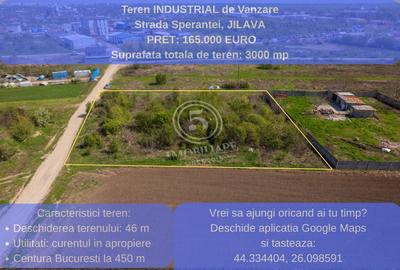 Teren Construcții intravilan de 3000 mp, în Jilava - 1