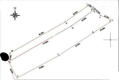 Teren de 6600 mp, în Gura Râului - 2
