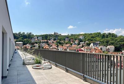 Penthouse de închiriat – Centru Brașov, vedere directă spre Tâmpa - 14