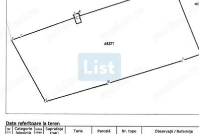 Teren de 14851 mp, în Moroasa 1 - 2
