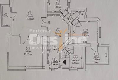 Apartament cu 3 camere decomandat în Tineretului - 11