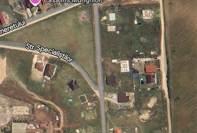 Teren de 1500 mp, în Murighiol - 2