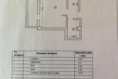 Apartament cu 2 camere decomandat în Popas Păcurari - 3