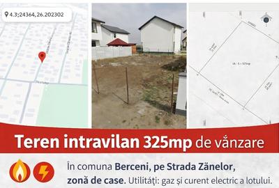 Teren Construcții intravilan de 325 mp, în Berceni - 2
