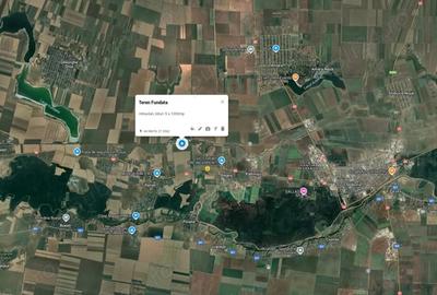 Teren de 5000 mp, în Fundata - 2