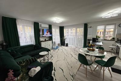 Apartament cu 2 camere semidecomandat, mobilat în Florești