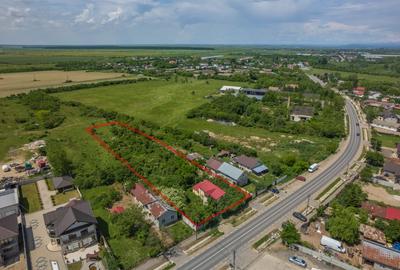 BILCIURESTI - TEREN CONSTRUCTII 3294 MP, FRONT 21 M ! - 2