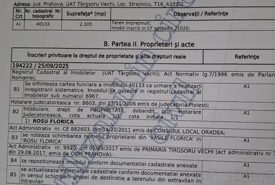 Teren de 2305 mp, în Nord - 3