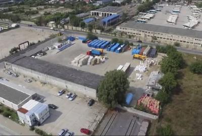 Platforma industriala, 7000 mp teren asfaltat + 1000 mp Hala si Birou - 3