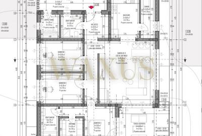 Casă individuală cu 4 camere cu Canalizare în Popești - 5