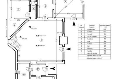 Vila luminoasa cu 5 camere | 500mp teren - 10