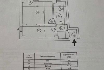 Garsonieră decomandată în Valea Lupului - 2