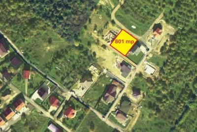 Teren intravilan, 801 mp, zona de case exclusivista in dezvoltare, panorama deosebita - 1