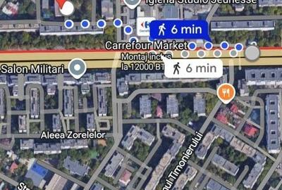 Garsonieră decomandată în Lujerului