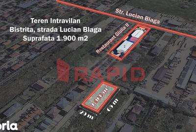 Teren de 1900 mp, în Central - 2