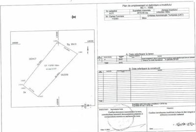 Teren de 2410 mp, în Tineretului