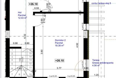 Apartament cu 3 camere decomandat în Avantgarden - 22