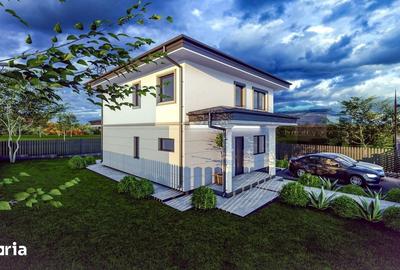 Casă cu 5 camere cu Teren 500 Mp în Miroslava - 3